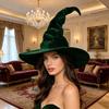 Halloween Wizard Hat Kids Adults Halloween Party Cosplay Costume Decoration Witch Hat Home Yard Cosplay Event