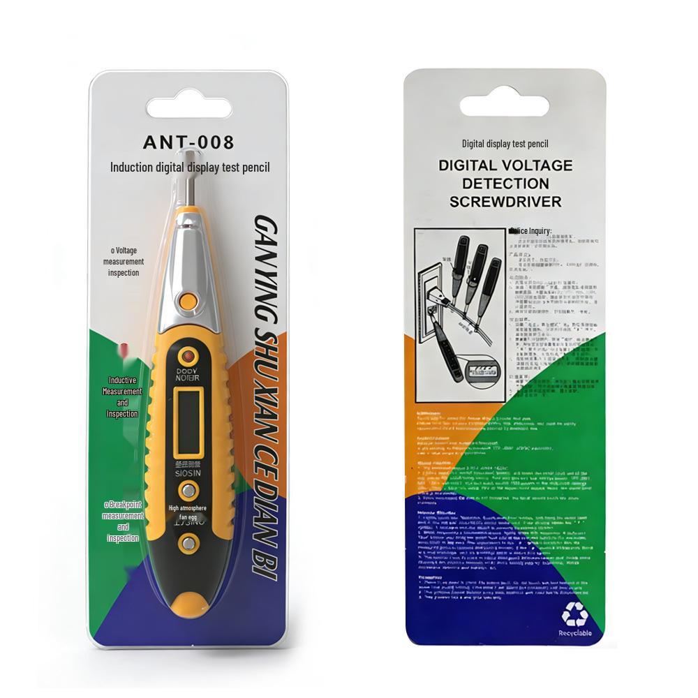 Multifunctional Non-Contact Smart Induction Voltage Tester with Sound and Light Alarm