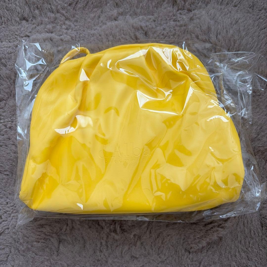 Used dAlba Novelty Pouch Yellow Not for Sale New