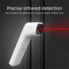 Precision Digital Infrared Thermometer Portable Handheld Pyrometer IR Thermometer  Forehead/Body