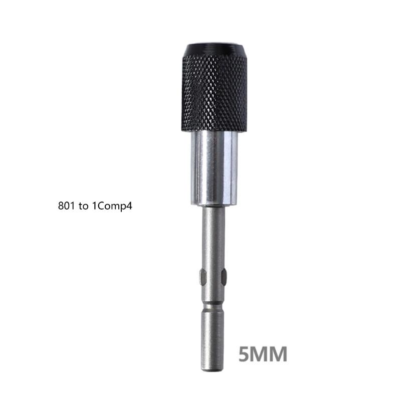 3 ks/sada 801 802 až 1/4 palce Magnetický šroubovák s magnetickým šroubovákem Držák bitů Rychloupínací elektrické vrtací tyčové nástroje
