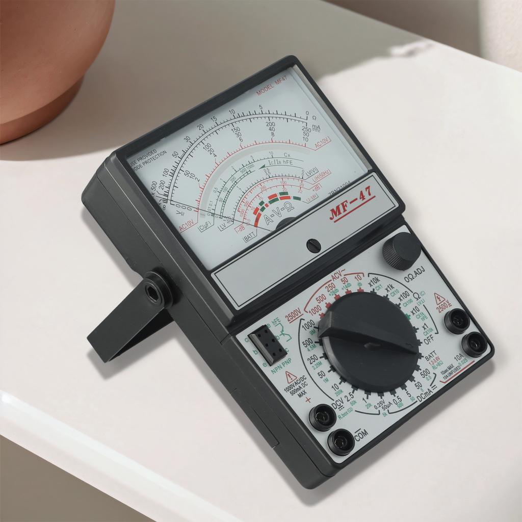 Analog Multimeter Voltmeter Ammeter Ohmmeter Battery Tester Suitable for Various Applications Easy to Understand Readings