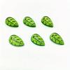 20pcs/lot Green Small Leaf Shape Beads For Jewelry Making Handmade DIY Accessories.