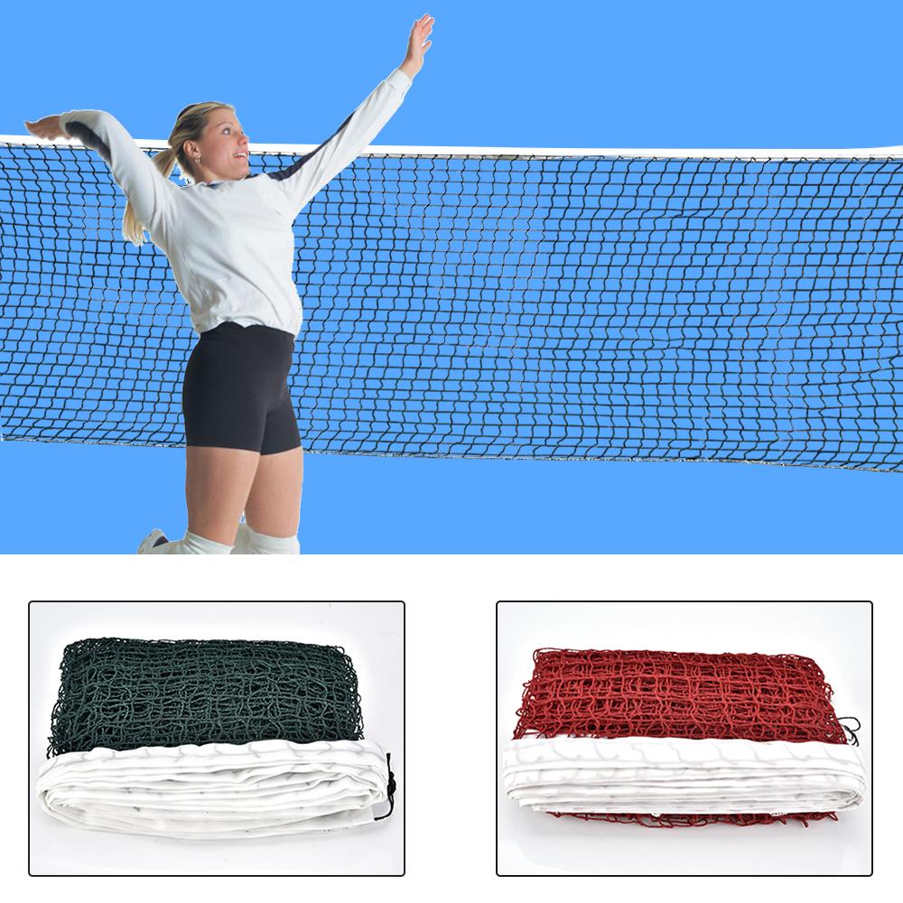 6.1mX0.75m Professional Sport Training Standard Badminton Net Outdoor Tennis Net Mesh Volleyball Net Exercise