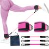 Ankle Strap Ankle Bands Glute Exercise Bands Ankle Resistance Bands with Cuffs