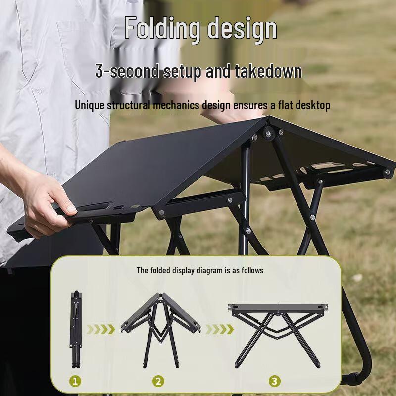 OEING Outdoor Tactical Folding Table
