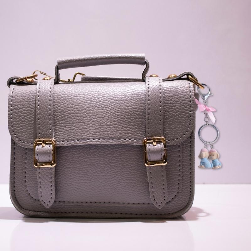 Cartoon Puppy Dog Charm Keychains Sweet Cute Pendant Car Keyring Backpack Decoration Fashion Jewelry for Women Girls