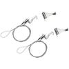 Hanging Rope Picture Rail Hook Hangers Kit Hooks System Painting Frame Wire For