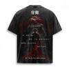 Anime Jujutsu Kaisen Ryomen Sukuna Mahoraga Graphic T Shirt Men Short Sleeve Clothing Cotton Tshirt Washed T-shirt Harajuku Tops