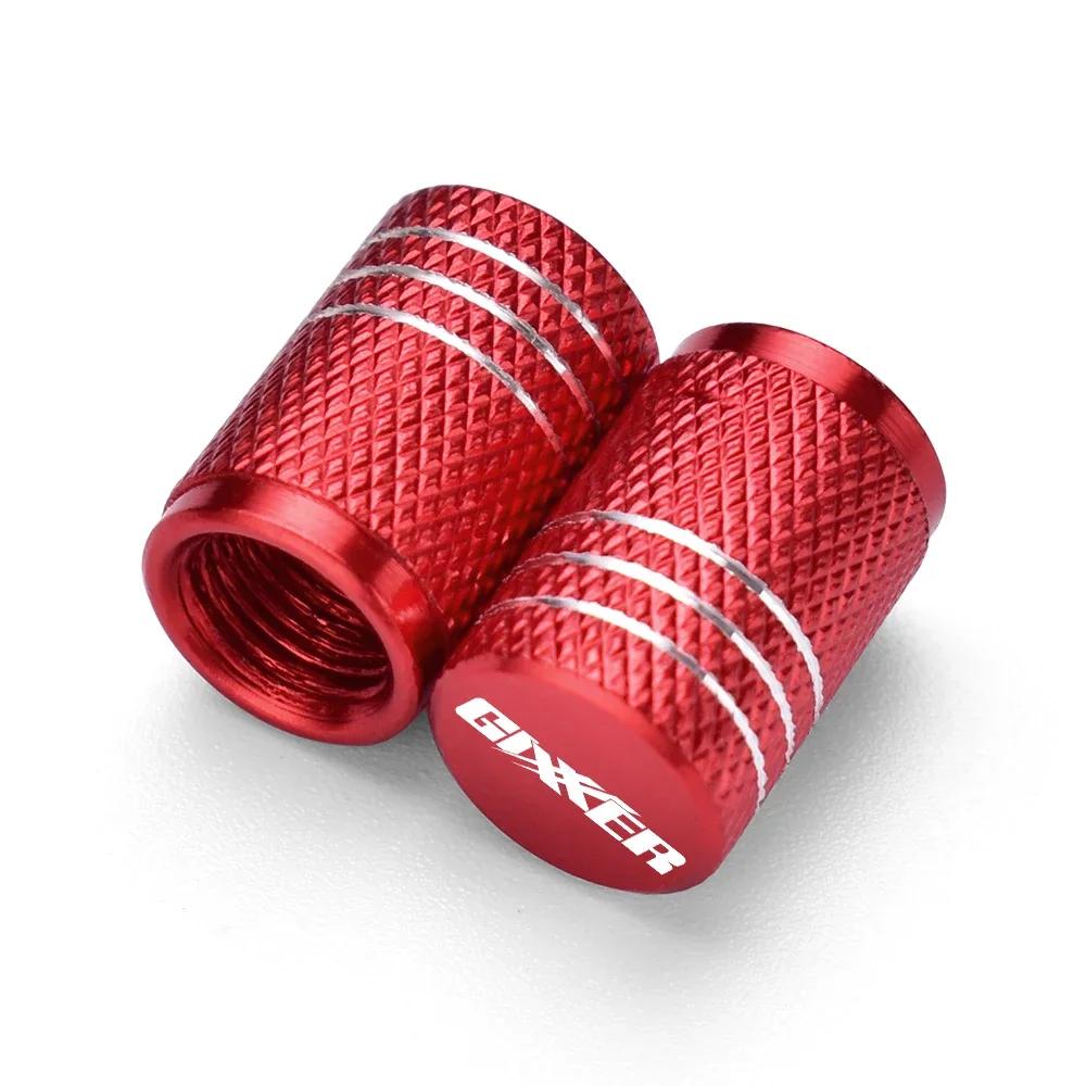 Motorcycle Wheel Tire Valve Stem Caps CNC Airtight Covers For Suzuki GIXXER 250SF GIXXER150 155SF 2020 2021 2025 Accessorie