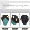 Color Matching Twist Scarf Hat Cross-Border Fashion Bag Hat 100% Cotton Women's Four Seasons European-American Style Factory