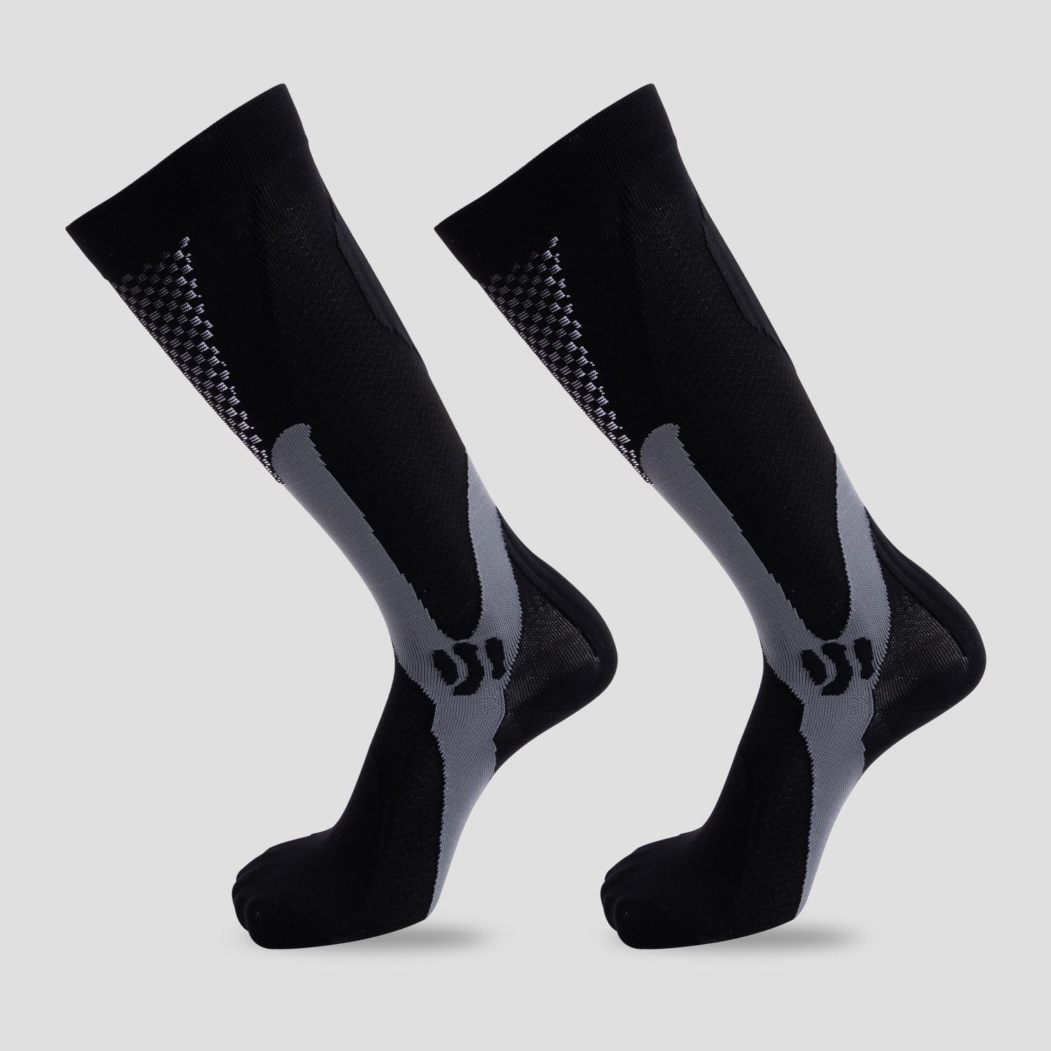 

Men and Women Spring and Autumn Professional Sports Outdoor Cycling Fitness Pressure Calf Socks 36-40(1 pair)