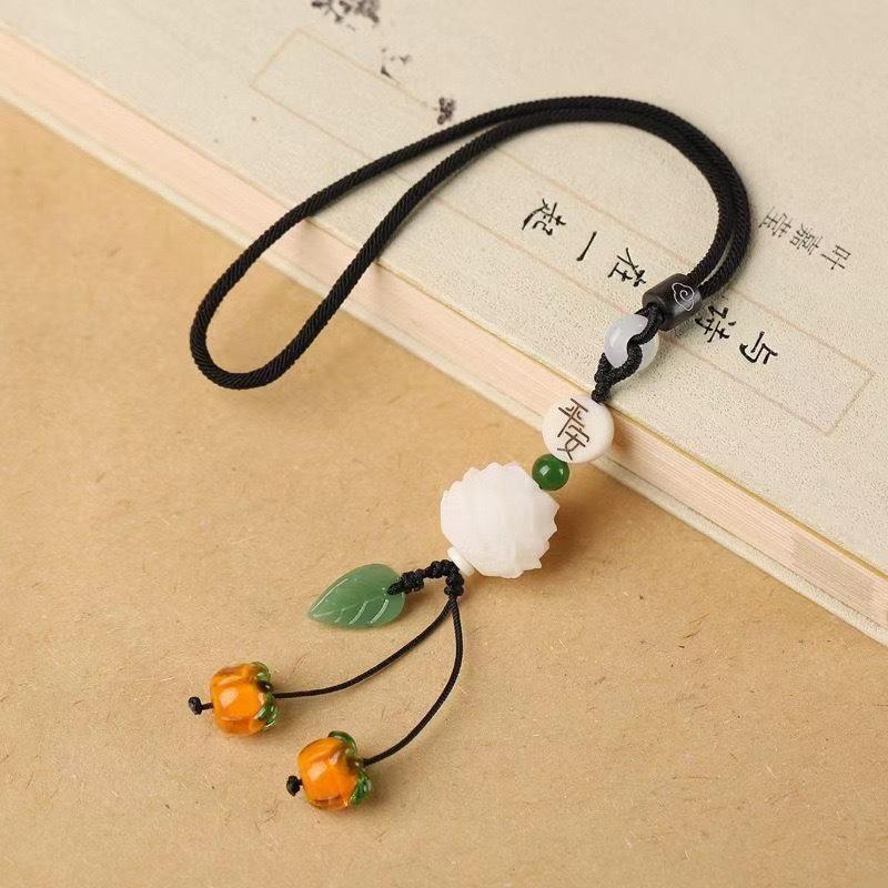 Car Pendant: Bodhi Lotus Talisman for Safety & Joy - Internet Celebrity Style Rearview Mirror Charm
