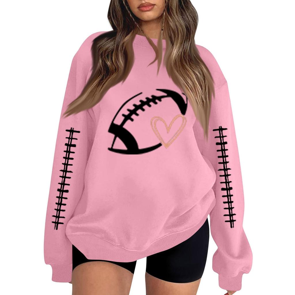 Unisex Lightweight Long Sleeve Neck Pullover Printed Sweatshirt