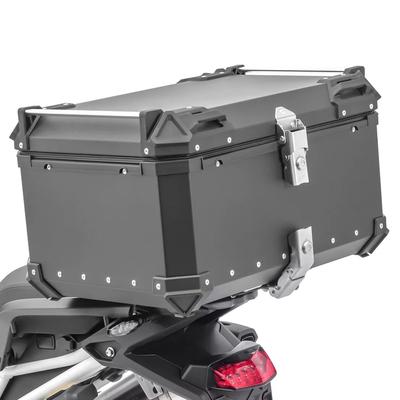 32L Motorcycle Top Box with Lock Quick Release Fit Water Resistant Motorcycle Luggage Top Case