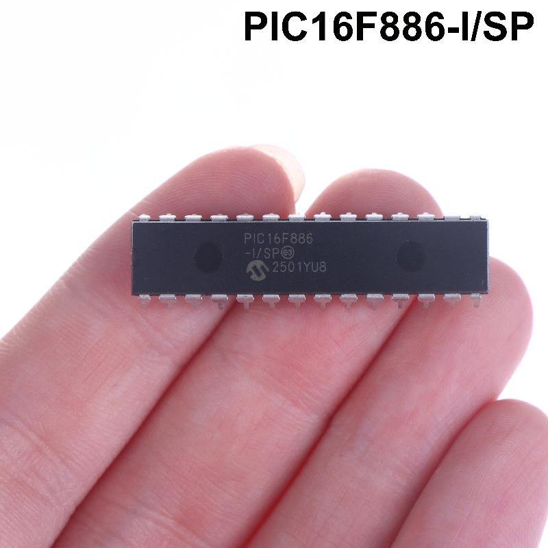 1 Piece Diy Accessories  Pic16F886-I/Ss Pic16F886-I/So Pic16F886-I/Sp Chipset Electronic Components