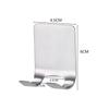 10/30/50PCS Storage Hook Wall Bathroom Hair Dryer Shaving Razor Stand Organizer Hanger Hooks Stainless Steel Punch Free