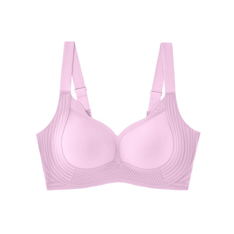 

Large size pull thin style, simple anti-sagging, small breasts gather and close secondary breasts, adjust type, sexy 4XL44/100 фіолетовий
