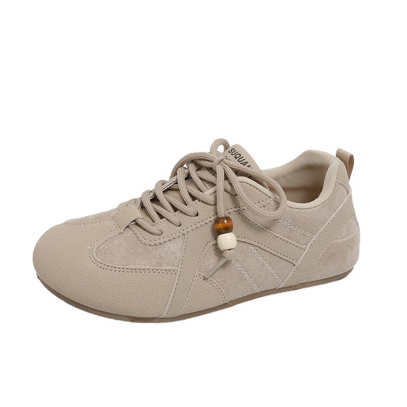 

K3911 Korean version ins retro German training shoes women s 2025 new autumn breathable soft-soled sports and leisure Forrest Gump shoes tide 40