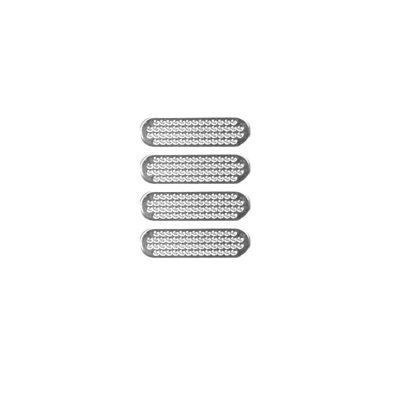 8/4pcs Universal Metal Mesh Anti Dust Proof Adhesive Net Cover Sticker Mobile Phone Anti-dust Cover Kit Protecters for IPhone 15