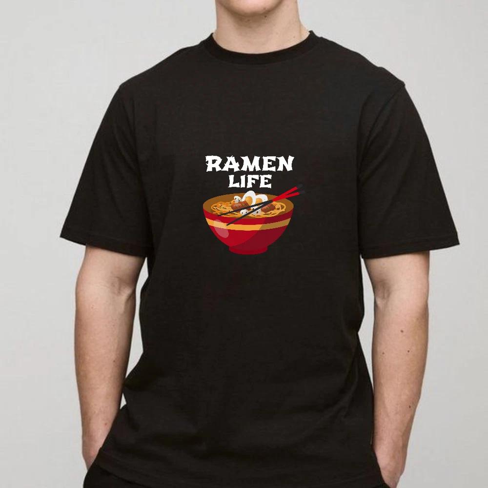 Ramen noodle kawaii anime japan food lover tshirt unisex tee gift S