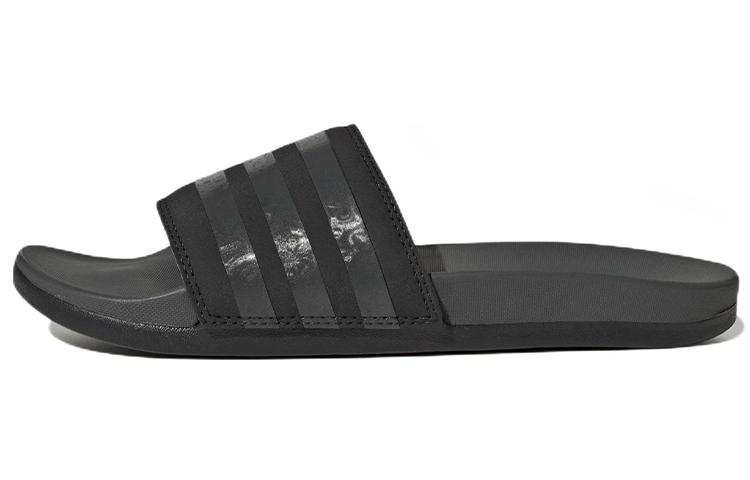 Adidas Adilette Comfort Slides Core Black Grey Women s GX4303 38