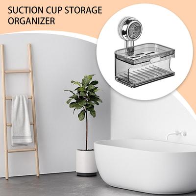 Soap Dish For Shower Wall Mounted Soap Tray For Shower Self Draining Sponge Organizer For Toilet Travel Sink Laundry Dorm