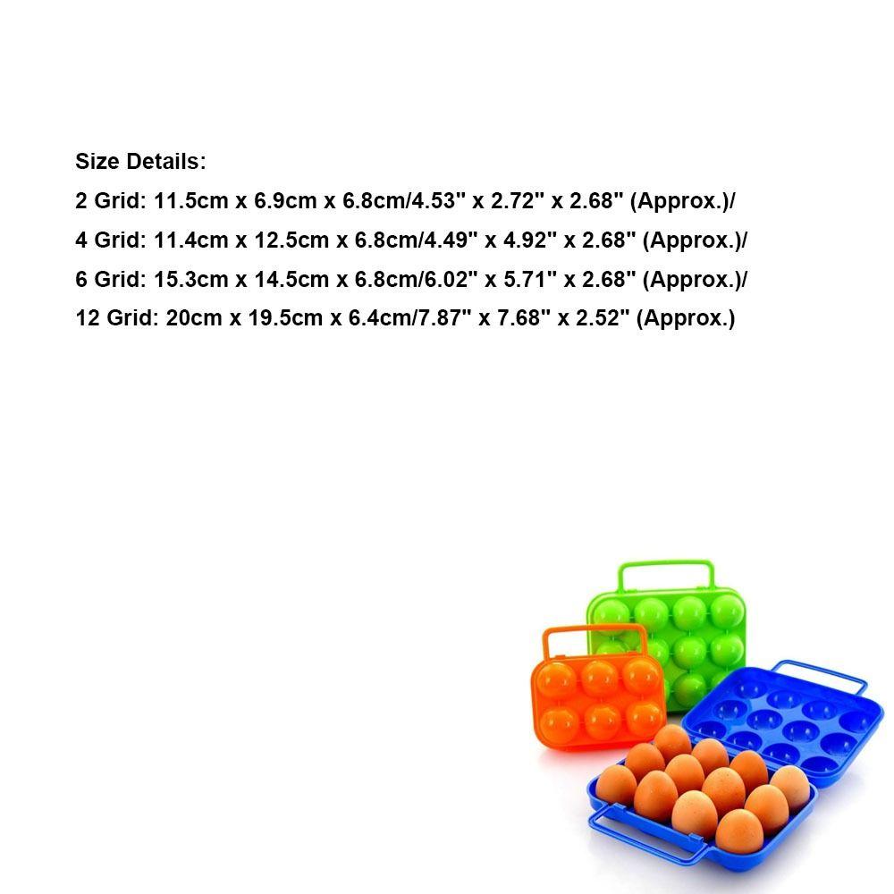 Boxes For Outdoor Camping Kitchen Organizer Case Egg Holder Storage Case Egg Box Egg Container