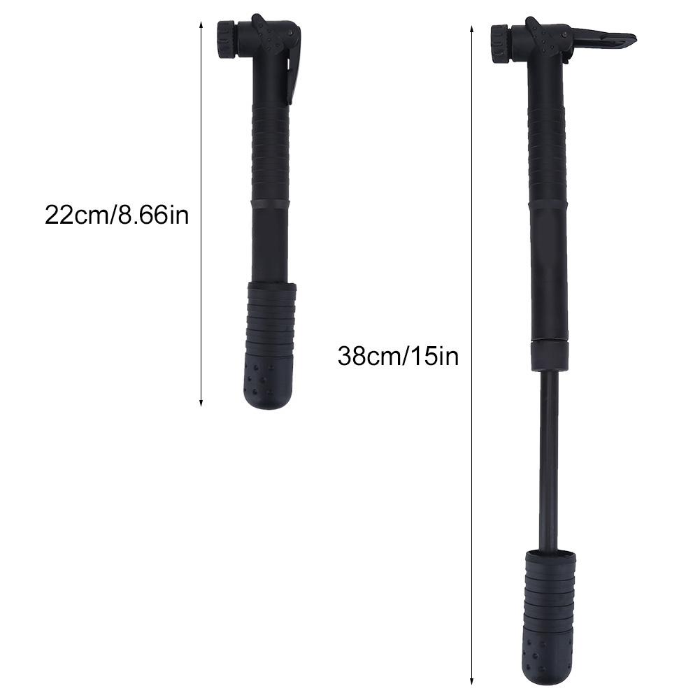 Bike Cycling Tyre Pump Portable Nylon 120 PSI Inflator