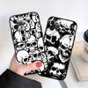 BF97 Skeleton Skull Grim Reaper Soft Shell Phone Case for Redmi Note 13 14 Pro+ Plus A3 A3X 13X 13C 13R 14S 14C 14R