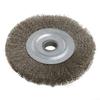 Wire Wheel Brush 16mm Hole 5inch Abrasive Bench Crimped