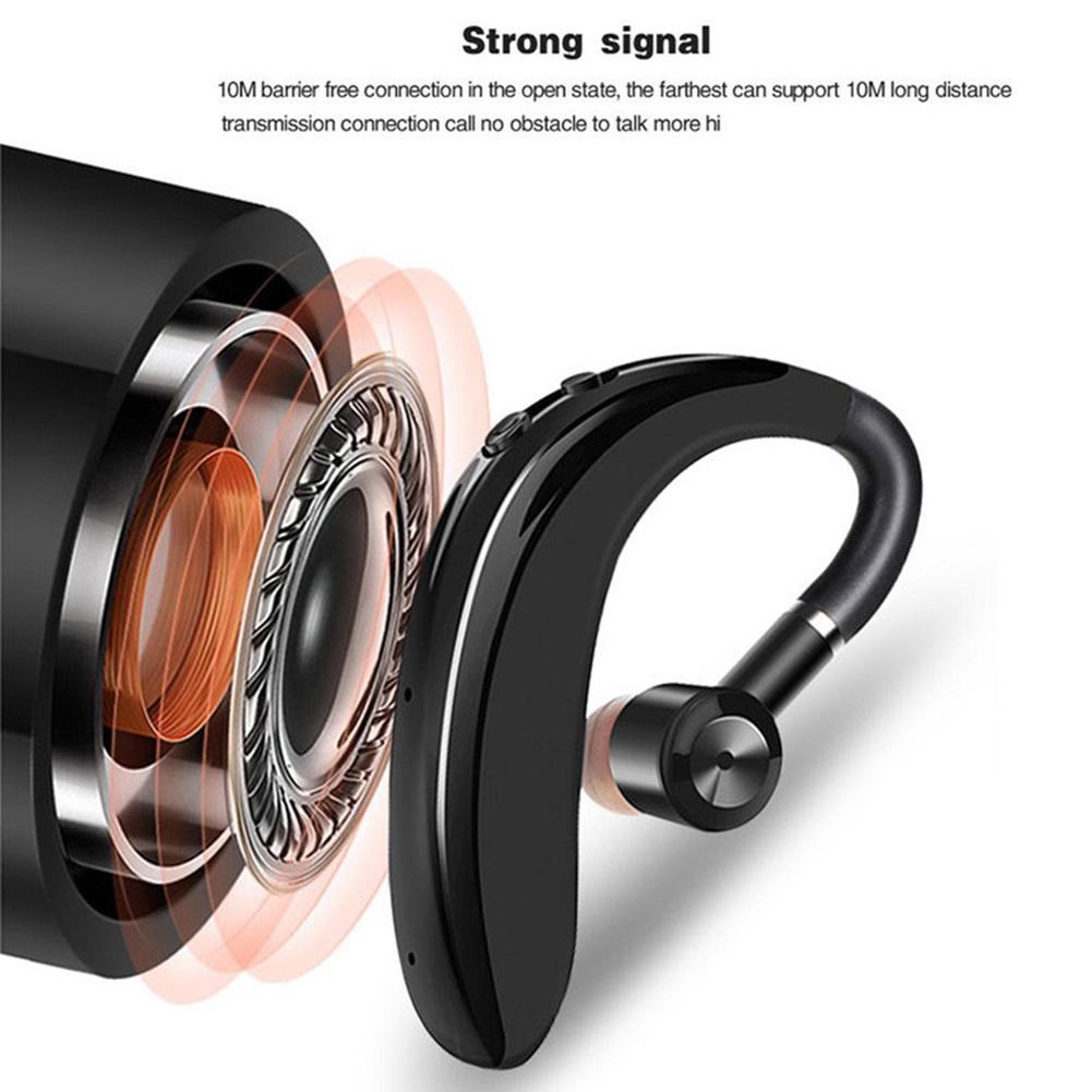 Słuchawki Bluetooth 5.0 na jedno ucho, lewe i prawe ucho, słuchawki sportowe, biznesowe, słuchawki do gry w szachy, stereo