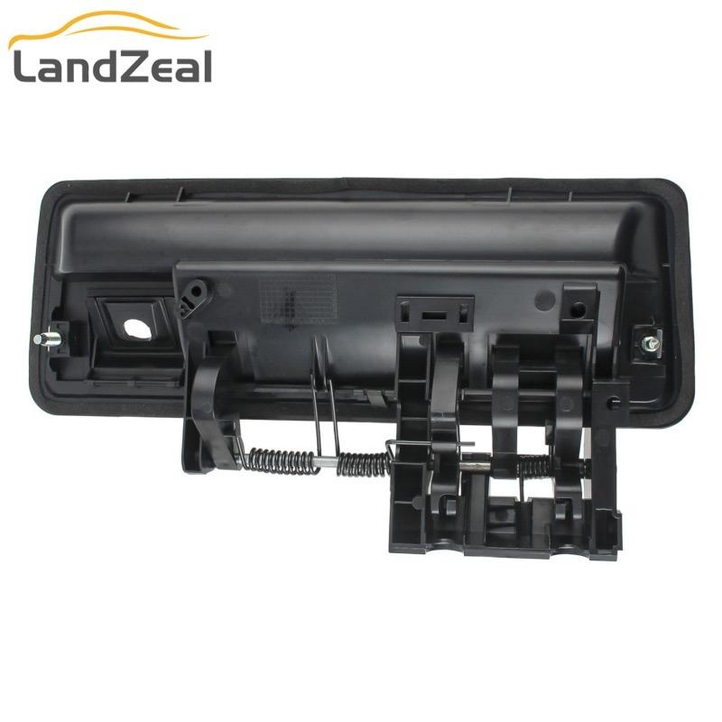90606-ZZ90E 90606ZQ78A Black/Chrome Car Tailgate Handle Trunk Lid Rear Outer Door Handle for Nissan Armada Chrome 2004-2015