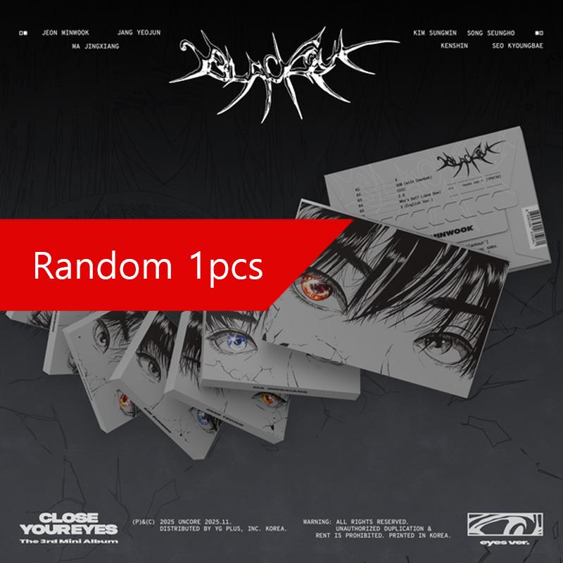 

[ПРЕДЗАКАЗ] ЗАКРОЙ ГЛАЗА – 3-й мини-альбом blackout (глаза вер.) Random 1pcs