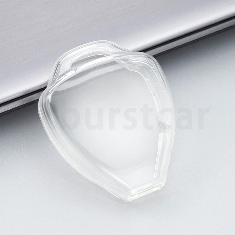 Transparent Tpu Auto Key Fob Cover Case Housing Remote Mount Fit For Toyota Yaris Vitz Auris Mk I 2007 Corolla Verso Hilux 7 Rav4 Porte Camry