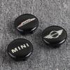 4 Pcs 54mm Car Emblem Wheel Center Hub Cap Wheel Badge Covers for BMW MINI Works S One Countryman R52 R54 R55 R56 R57 R58 R60