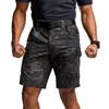 Ssikyual Corsair Lightweight Spandex Pattern Cooling Ripstop Multi-Pocket Shorts (Type A)