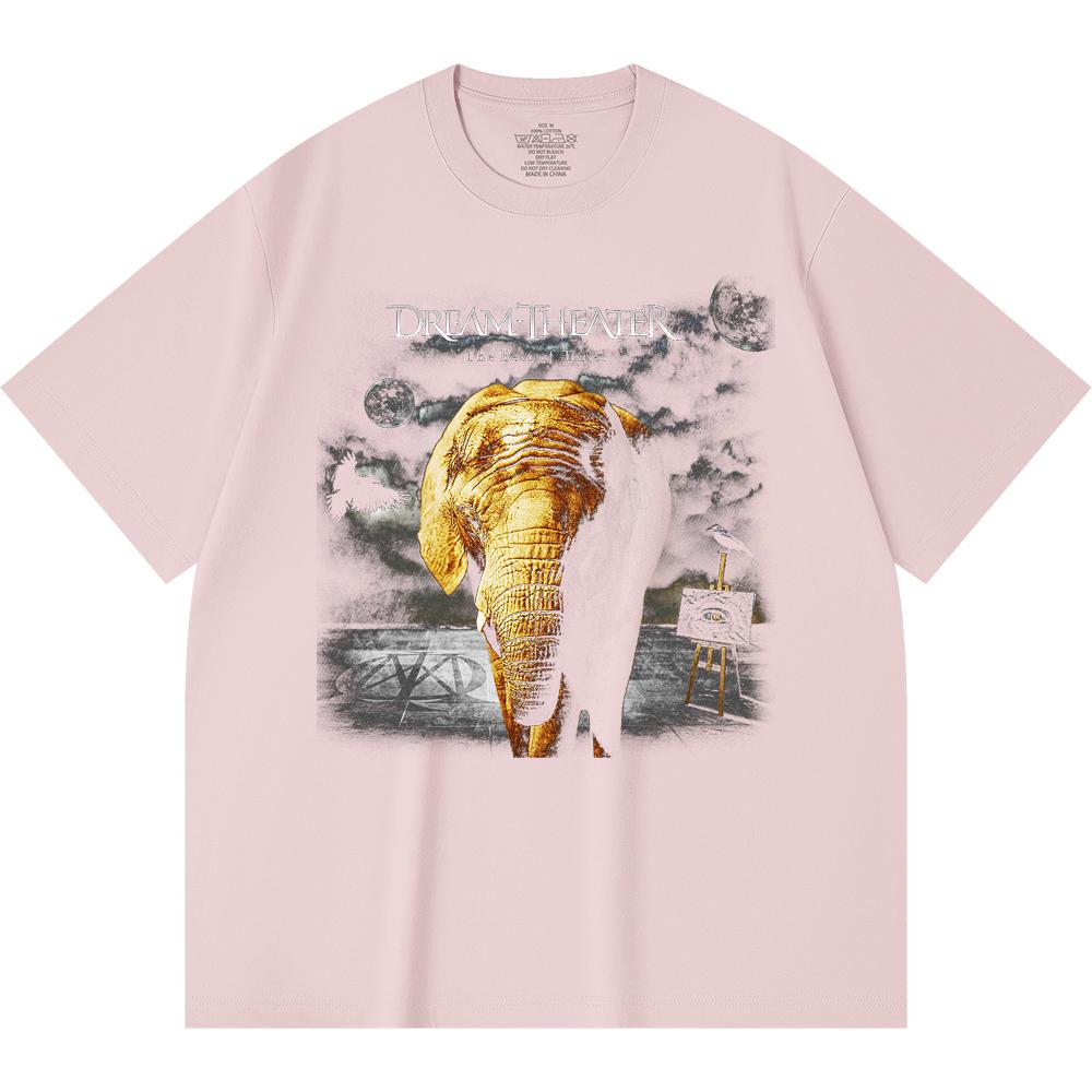 230 g/m² 100% Baumwolle Heavy Metal T-Shirt Rockband Beliebte Musik Druck Unisex Schweres Baumwoll-T-Shirt