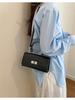 Luxury Crocodile Pattern Crossbody Bag - Chic Underarm Handbag for Women
