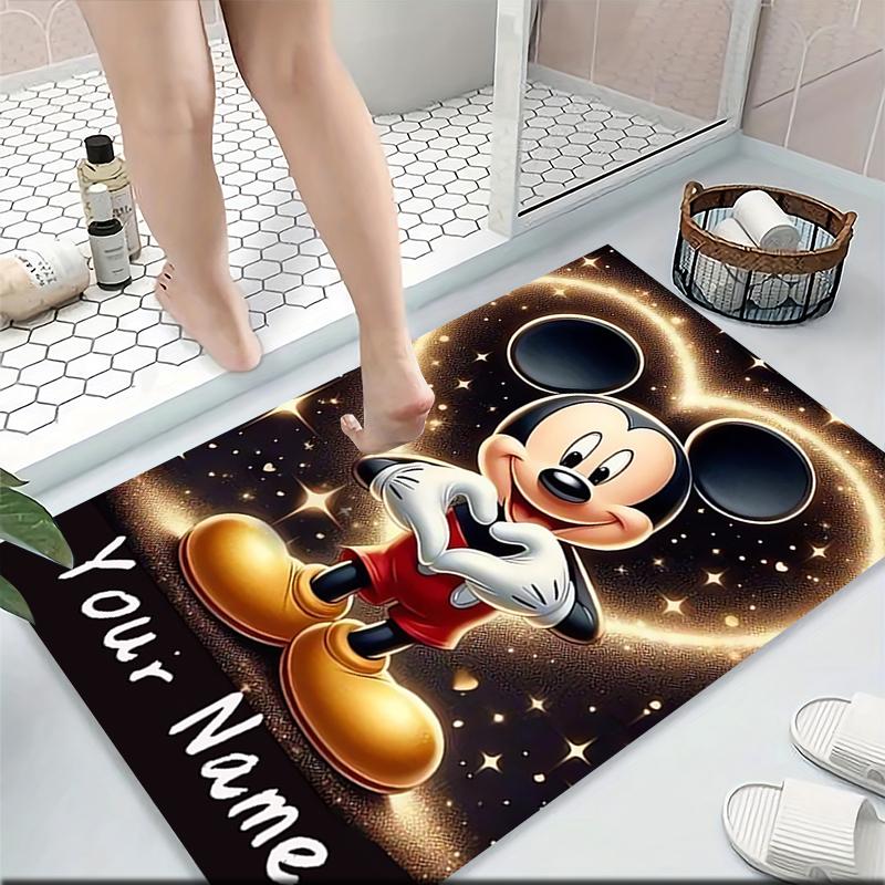 Custom Name Princesses Together Carpet Rug Customizable Soft Washable Anti-Slip Home Living Room Sofa Mats Personalized Rug. 090991