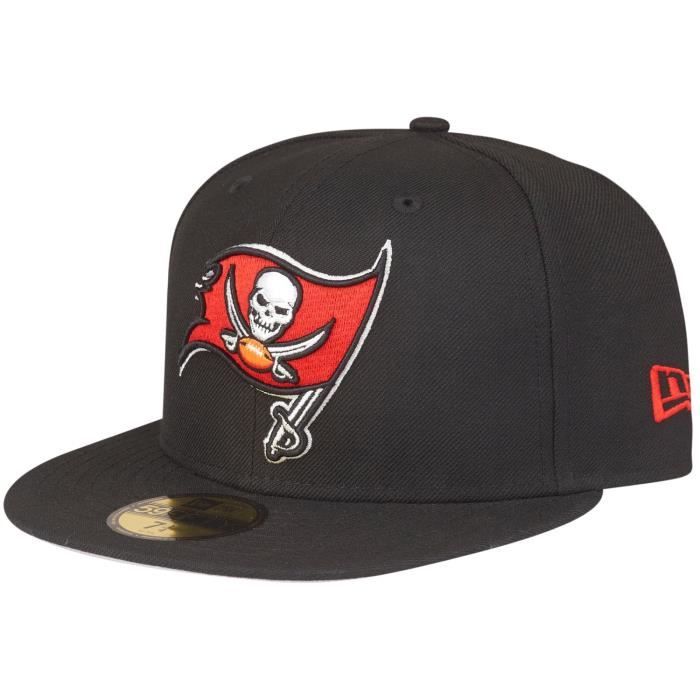 Casquette New Era 59Fifty - NFL Tampa Bay Buccaneers - Noir - Homme - 100% laine