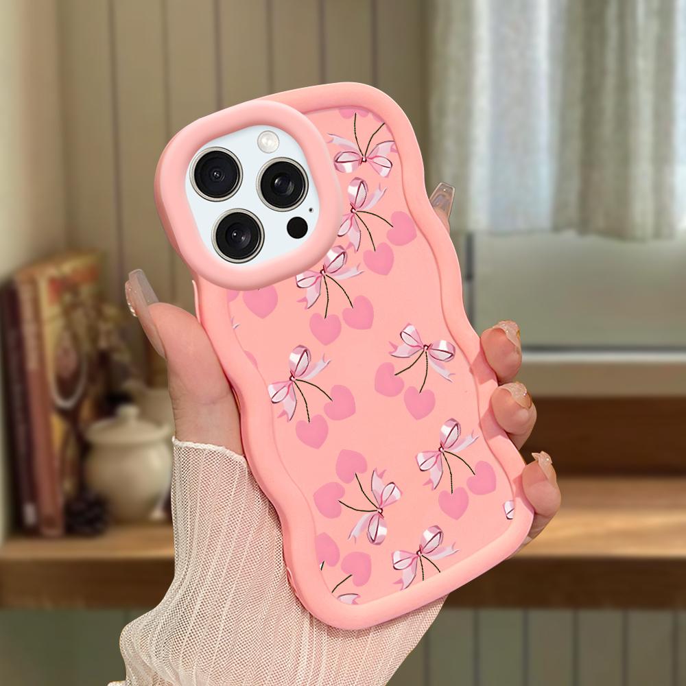 Big Wave Edge Miękki silikonowy materiał Macaron Etui na telefon Odporne na wstrząsy Ochronne gumowe etui na iPhone'a Samsunga Huawei Honor Xiaomi Redmi OnePlus Moto