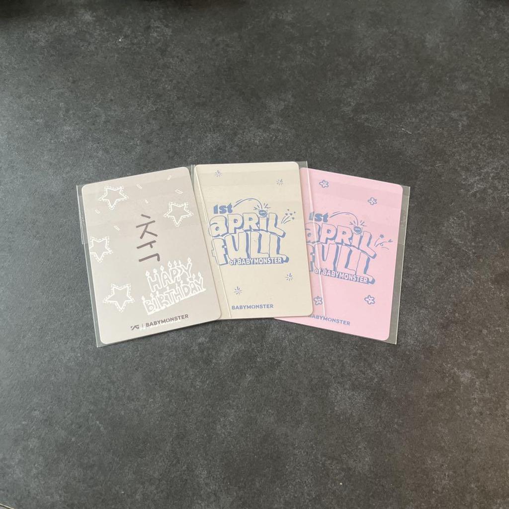 [USED] BABYMONSTER 1st Anniversary Spring Trading Card Ahyun