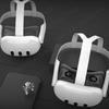 VR Cooling Fan Face Cover Facial Interface Radiator Rechargeable with Anti-Leakage Nose Pad for Meta Quest 3 Accessories