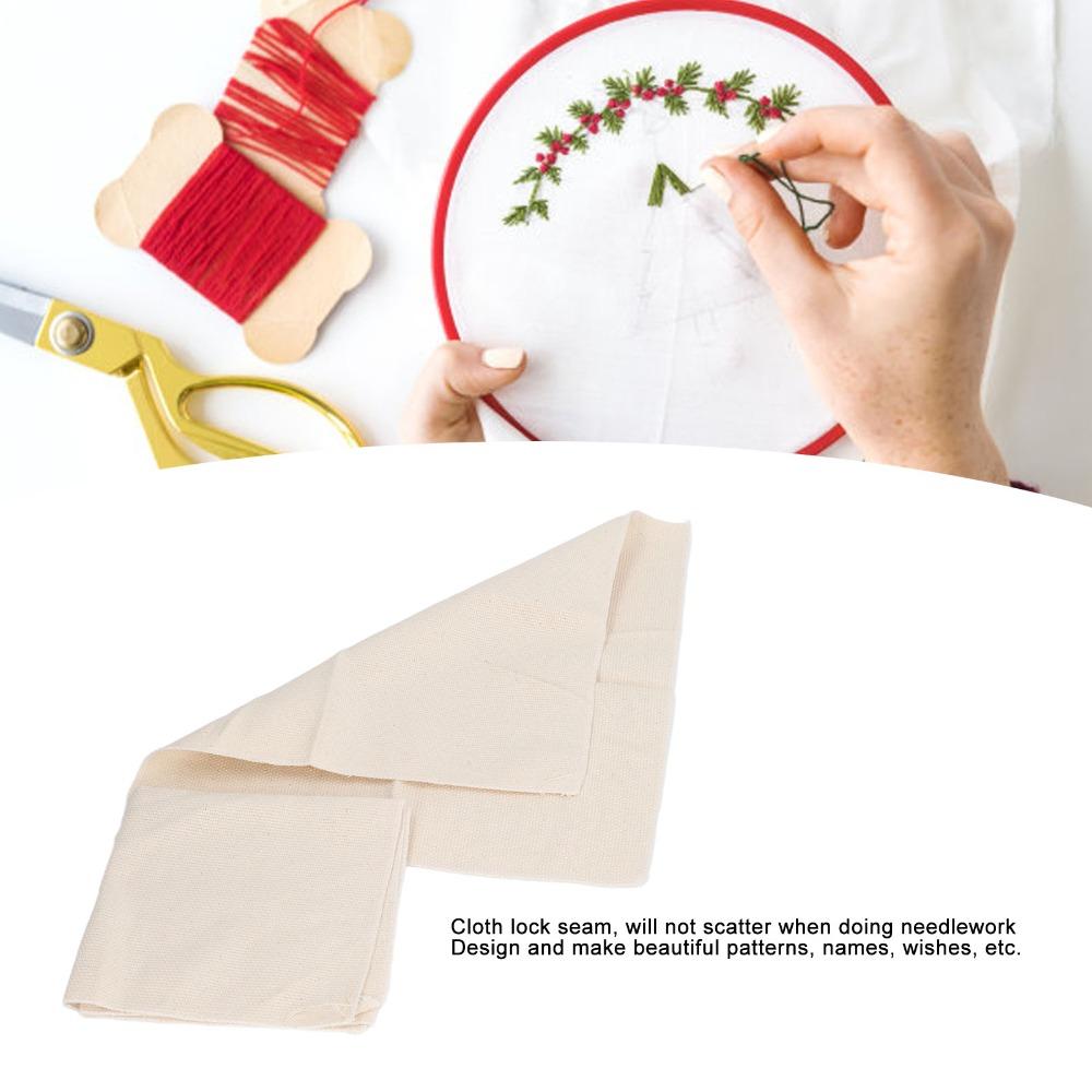 2pcs Large Size Punch Needle Fabric Cotton Material Cross Stitch Aida Cloth For Home Decor