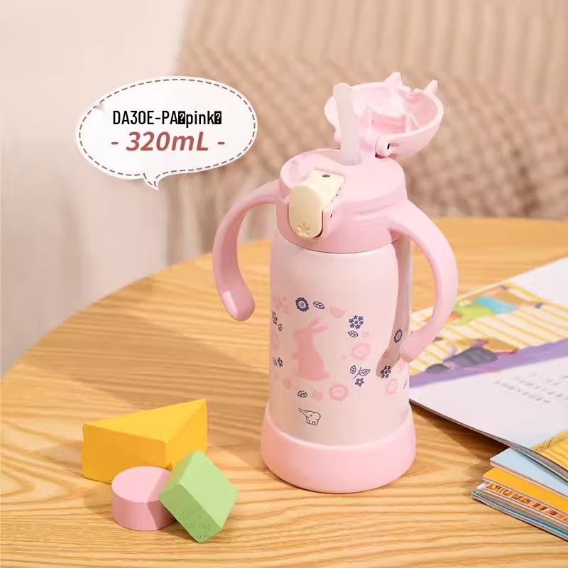 Zojirushi Kids Insulated Stainless Steel Straw Bottle
