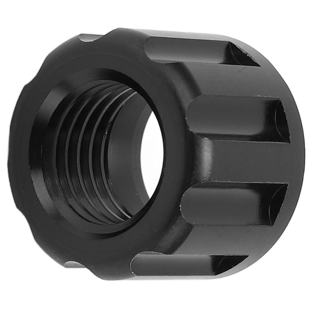 Mountain Bike Thru Axle Nut M12 X 1.5mm Aluminum Alloy Bike Hubs Tube Shaft Nut Bicycle Accessories