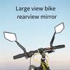 AEB0-Bike Wide Range Backsight Reflector Adjustable Bike Mirror Bicycle Handlebar Rear View Mirror
