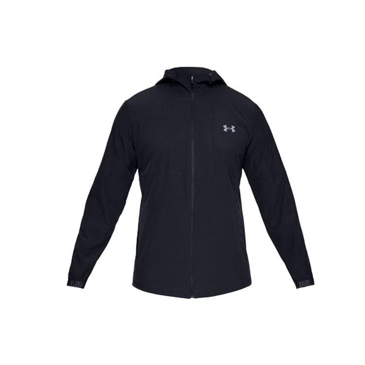 Under Armour Men's Vanish Woven Hooded Jacket Black 1345725-001