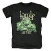 Lamb of God Heavy Mental Band T-shirts Men Women Cotton Tshirt Summer Short Sleeve Graphic Tee-shirt Harajuku Streetwear T Shirt